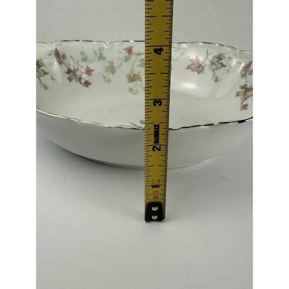 VTG Hutschenreuther Selb Bavaria Germany Maple Leaf Round Veg. 10” Oval Bowl - Picture 7 of 7
